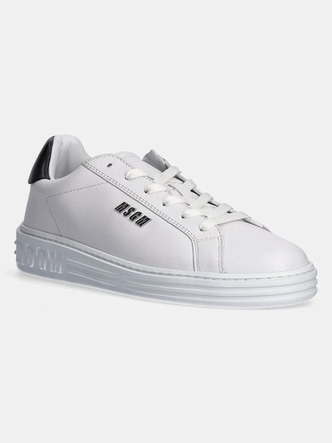 MSGM sneakersy skórzane - zdjęcie produktu nr 2