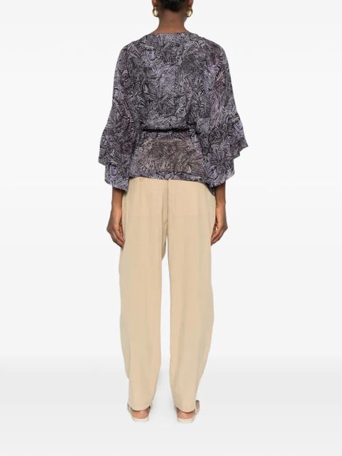 ISABEL MARANT Tekia blouse - Black