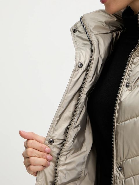 Morgan kurtka kolor beżowy zimowa GALEX1