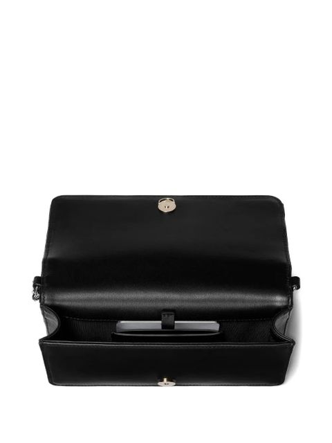 Gucci embellished chain cross body bag - Black