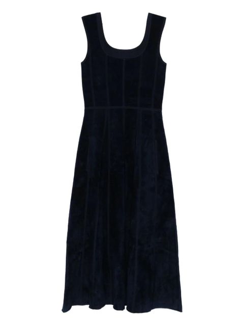Maje panelled midi dress - Blue - zdjęcie produktu nr 1