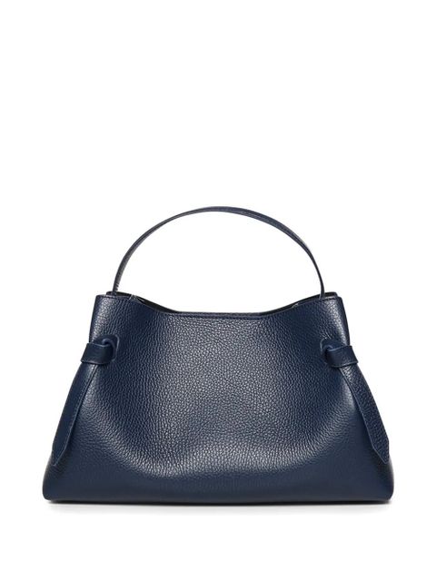 Yuzefi pebble-grain leather tote-bag - Blue - zdjęcie produktu nr 2