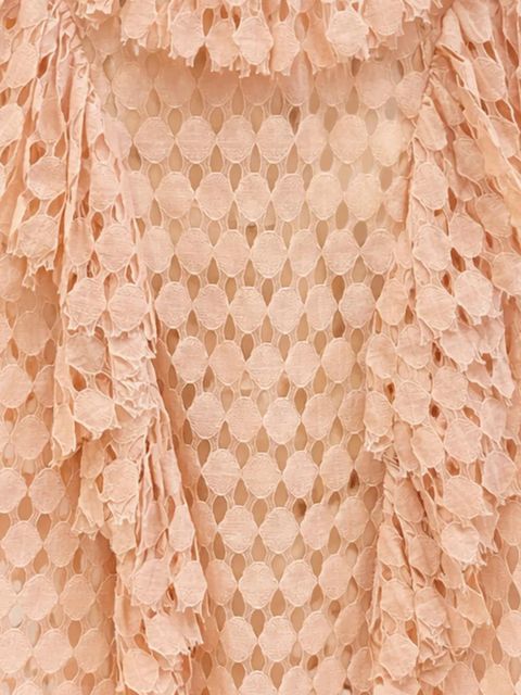 Ulla Johnson lace ruffled top - Pink - zdjęcie produktu nr 2