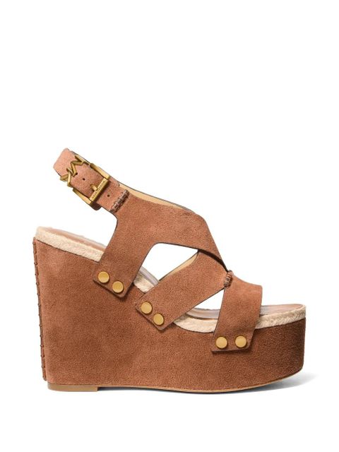 Michael Kors Raven studded espadrille sandals - Brown - zdjęcie produktu nr 1