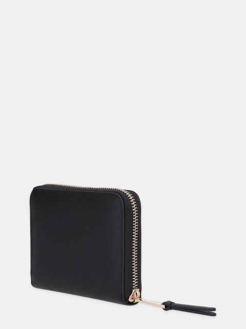 Karl Lagerfeld portfel skórzany K/SIGNATURE damski kolor czarny B1W32036 - zdjęcie produktu nr 2