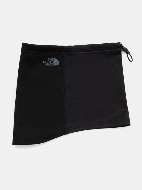 The North Face komin Windwall kolor czarny gładki NF0A8CHSJK31