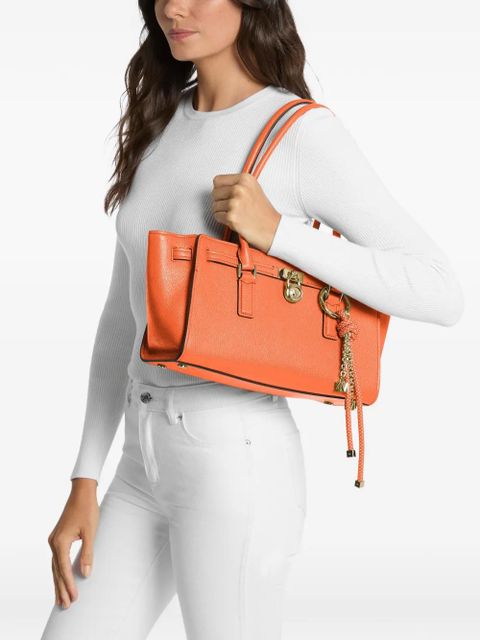 Michael Kors small Hamilton tote bag - Orange - zdjęcie produktu nr 2