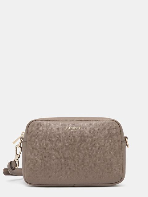 Lacoste torebka skórzana kolor brązowy NF5100PH - zdjęcie produktu nr 1