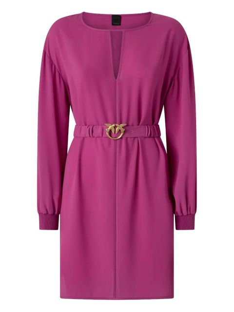 PINKO belted balloon-sleeve mini dress - zdjęcie produktu nr 1
