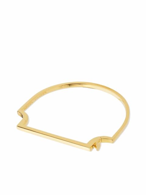 Monica Vinader Signature skinny bangle - Gold - zdjęcie produktu nr 1