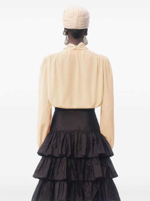 Valentino Garavani crepe de chine shirt - Neutrals