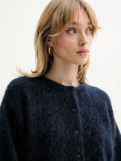 Gestuz kardigan z dodatkiem wełny