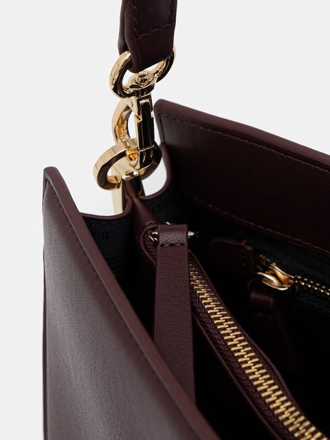 Tommy Hilfiger torebka kolor bordowy AW0AW18286 - zdjęcie produktu nr 2