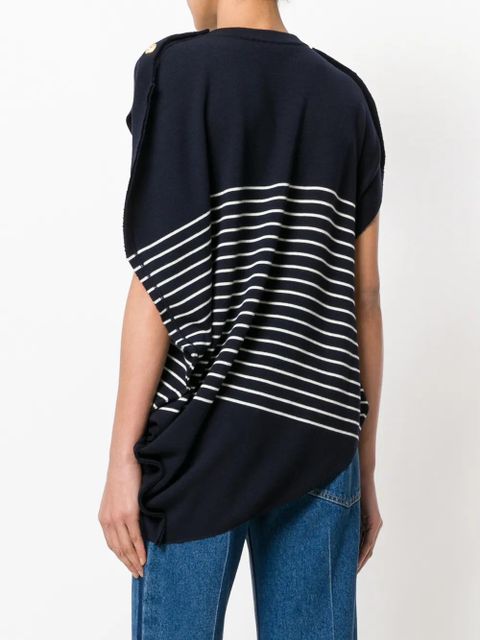 JW Anderson striped knitted top - Blue - zdjęcie produktu nr 2