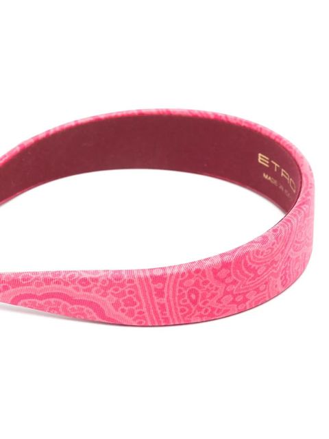ETRO paisley button hair accessory - Pink - zdjęcie produktu nr 2