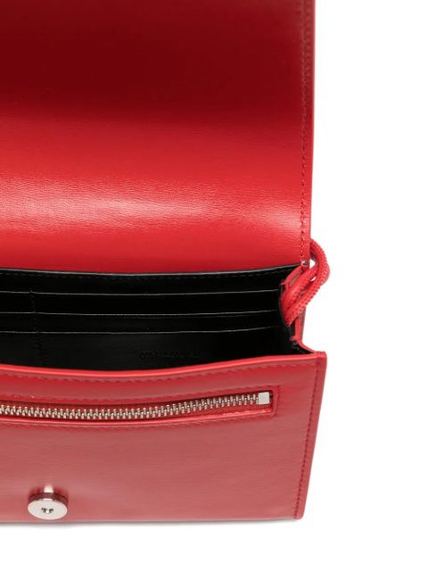 Jil Sander Tangle knot-detail cross body bag - Red