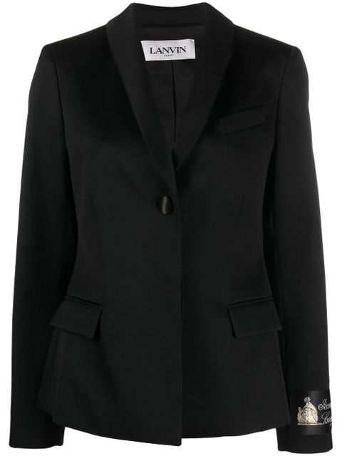Lanvin single-breasted tailored jacket - Black - zdjęcie produktu nr 1