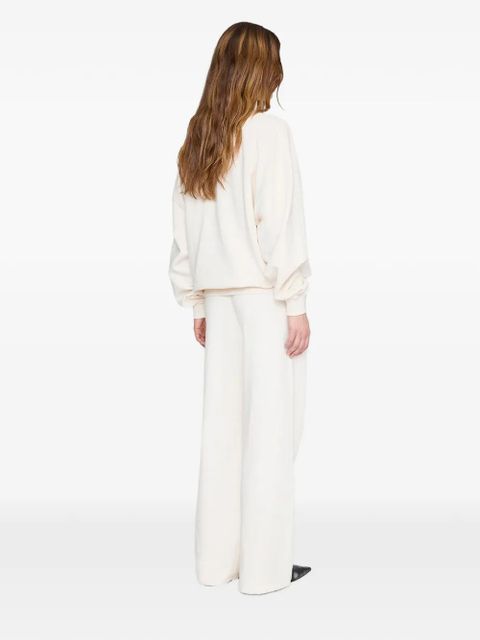 ANINE BING Kacey track pants - Neutrals