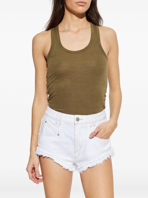 MARANT ÉTOILE Thea crew neck tank top - Green
