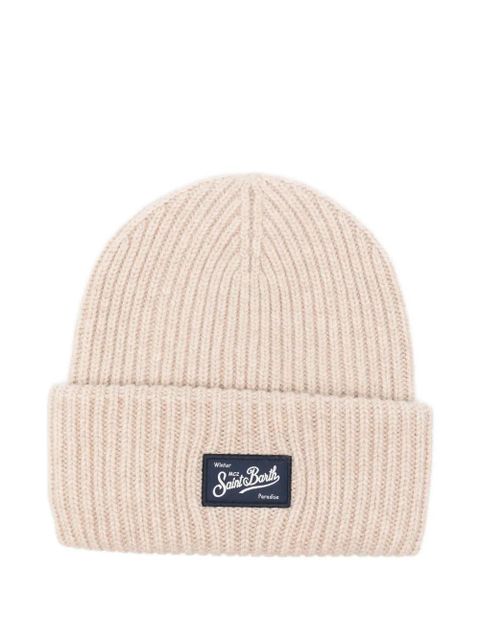 MC2 Saint Barth ribbed-knit beanie - Neutrals