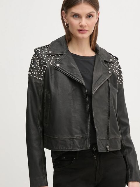 Pepe Jeans ramoneska skórzana FANTASY