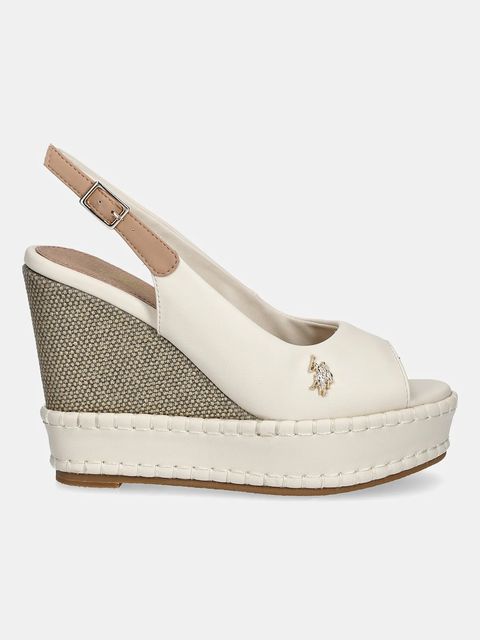 U.S. Polo Assn. sandały AYLIN kolor beżowy AYLIN026W/5Y1 - zdjęcie produktu nr 2