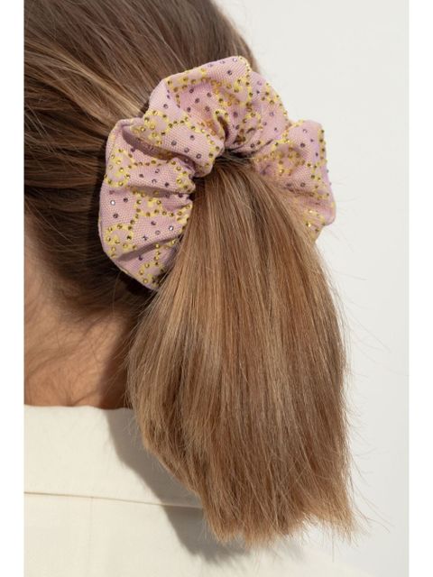 Gucci GG canvas scrunchie - Pink
