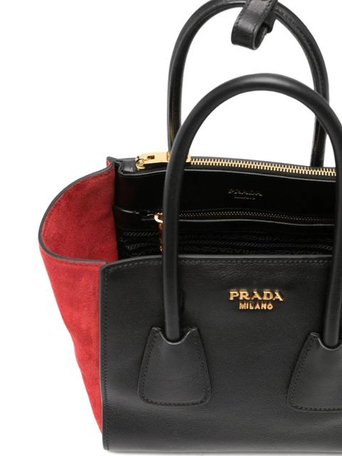 Prada logo-detail tote bag - Black
