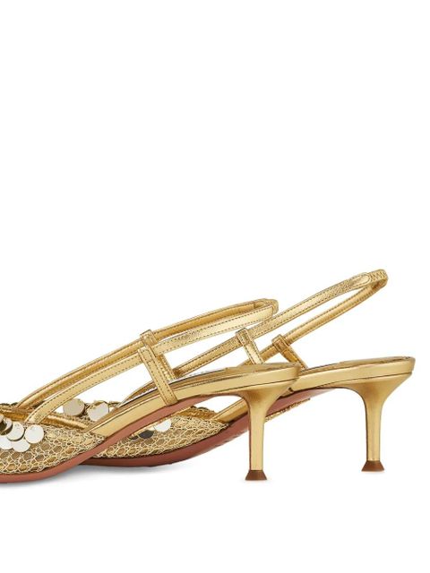 Aquazzura 50mm Can Can pumps - Gold