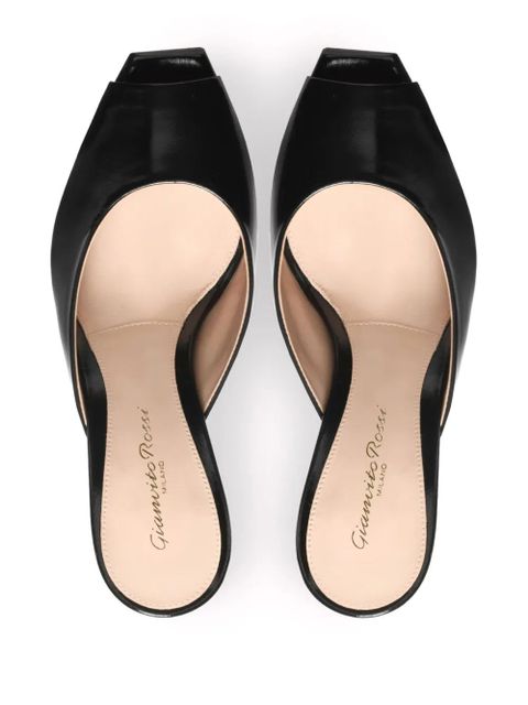 Gianvito Rossi Ethel 95mm mules - Black