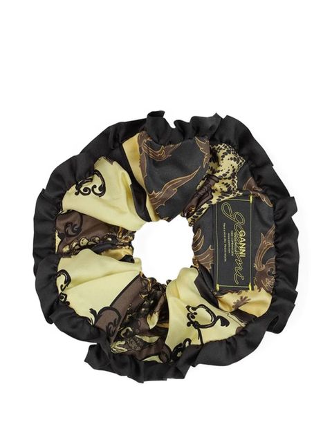 GANNI printed scrunchie - Yellow - zdjęcie produktu nr 1