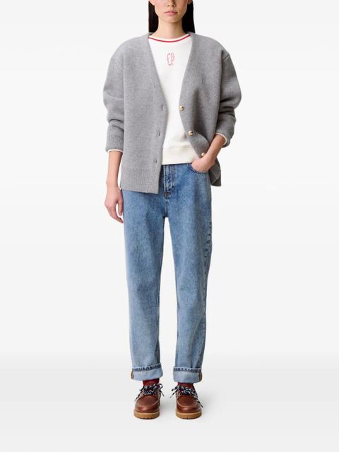 Claudie Pierlot straight-leg trousers - Blue - zdjęcie produktu nr 2