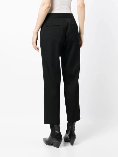 Jil Sander cropped tailored trousers - Black