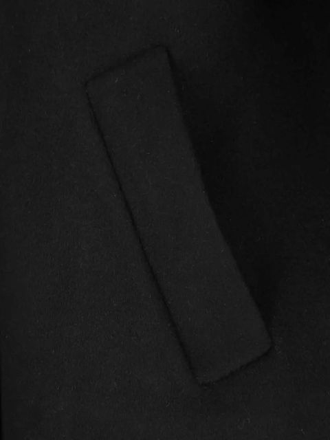 The Frankie Shop Gaia double-breasted coat - Black