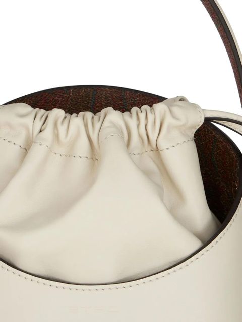 ETRO Saturno leather mini bag - White