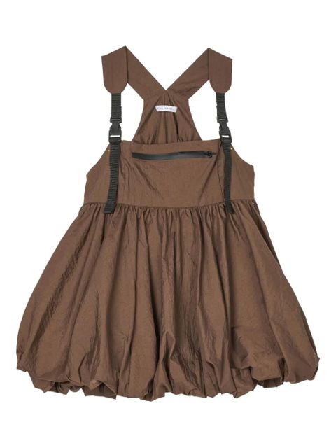 Cecilie Bahnsen balloon peplum top - Brown - zdjęcie produktu nr 1