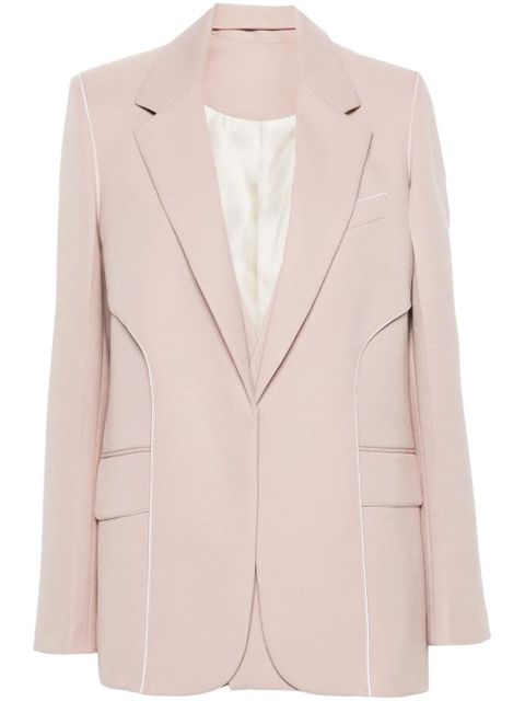 Victoria Beckham Double Panel single-breasted blazer - Pink - zdjęcie produktu nr 1