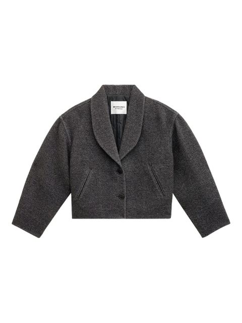 MARANT ÉTOILE Lanna coat - Grey - zdjęcie produktu nr 2