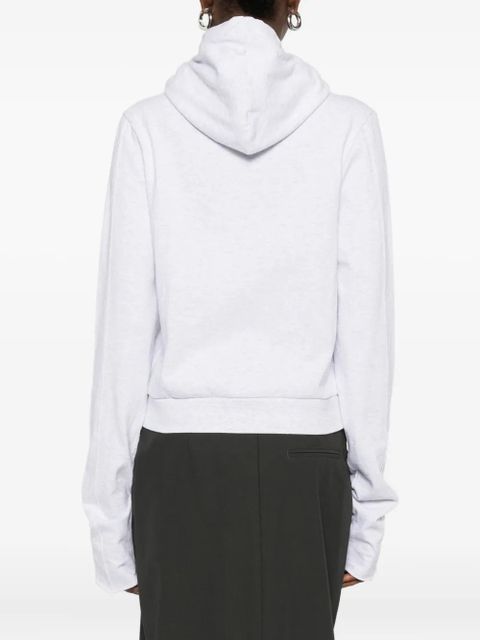 ENTIRE STUDIOS hooded zip-fastening sweatshirt - Grey - zdjęcie produktu nr 2