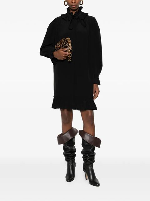 Chloé ruffled mini dress - Black - zdjęcie produktu nr 2