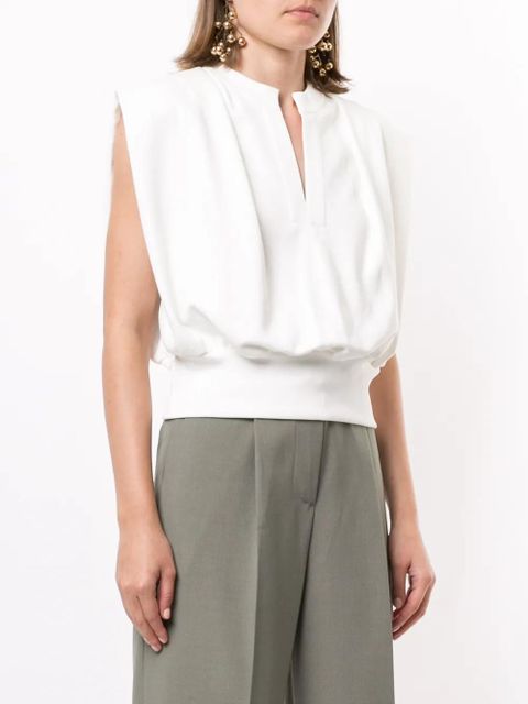 3.1 Phillip Lim French Terry sleeveless top - White