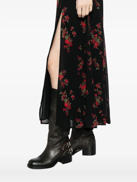 Reformation Eridania dress - Black - zdjęcie produktu nr 2