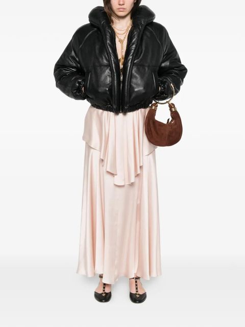 Chloé padded leather jacket - Black - zdjęcie produktu nr 2