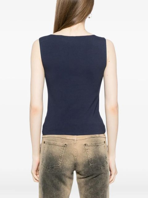 Reformation Dusk knit top - Blue