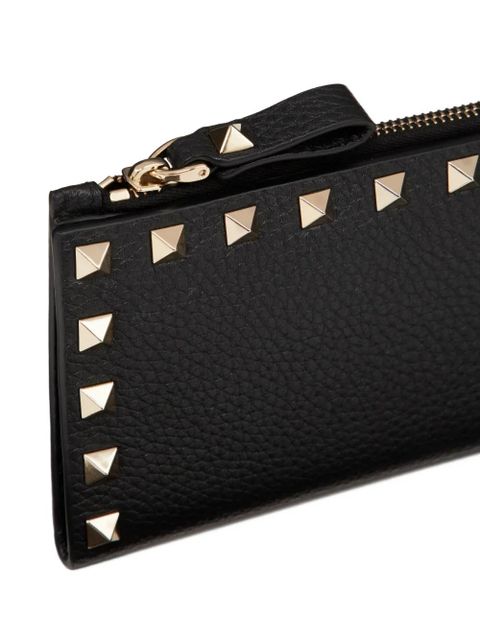 Valentino Garavani rockstud zipped wallet - Black