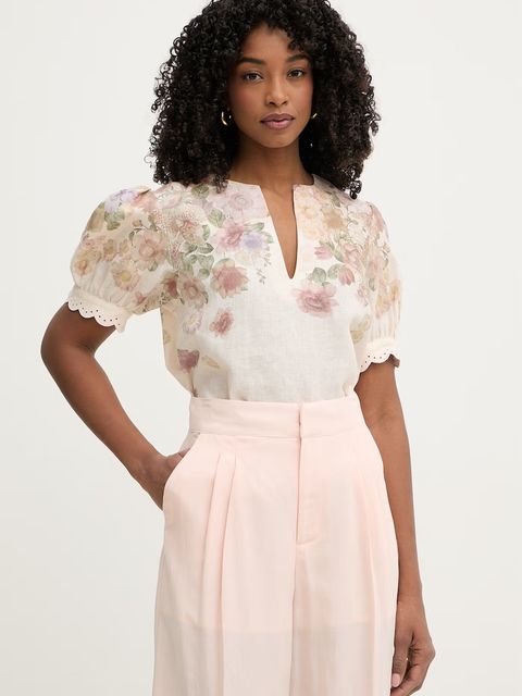 Twinset bluzka damska lniana - zdjęcie produktu nr 2