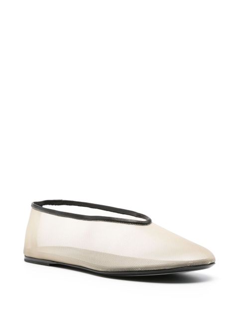 KHAITE Marcy ballerina shoes - Neutrals