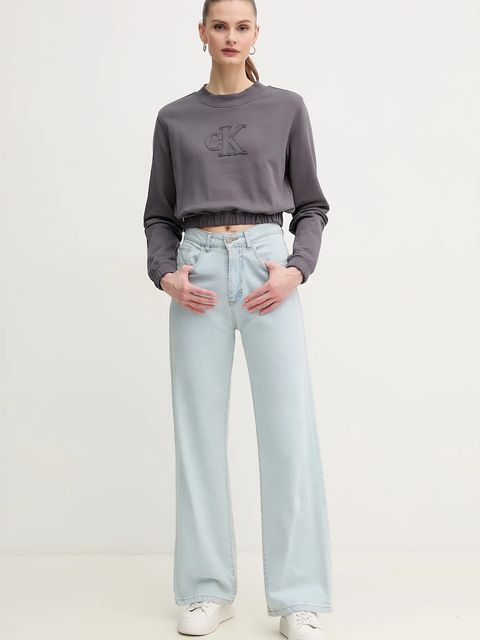 Calvin Klein Jeans bluza bawełniana - zdjęcie produktu nr 1