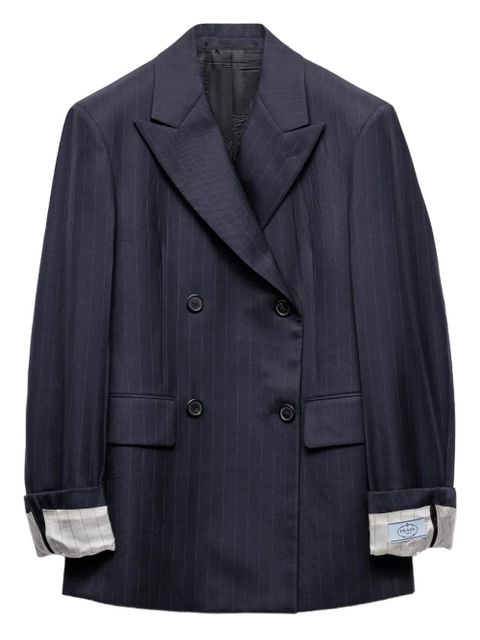 Prada pinstriped blazer - Blue - zdjęcie produktu nr 1