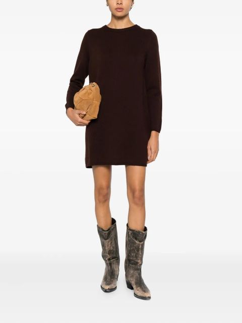 Ba&Sh Atess round-neck mini dress - Brown - zdjęcie produktu nr 2